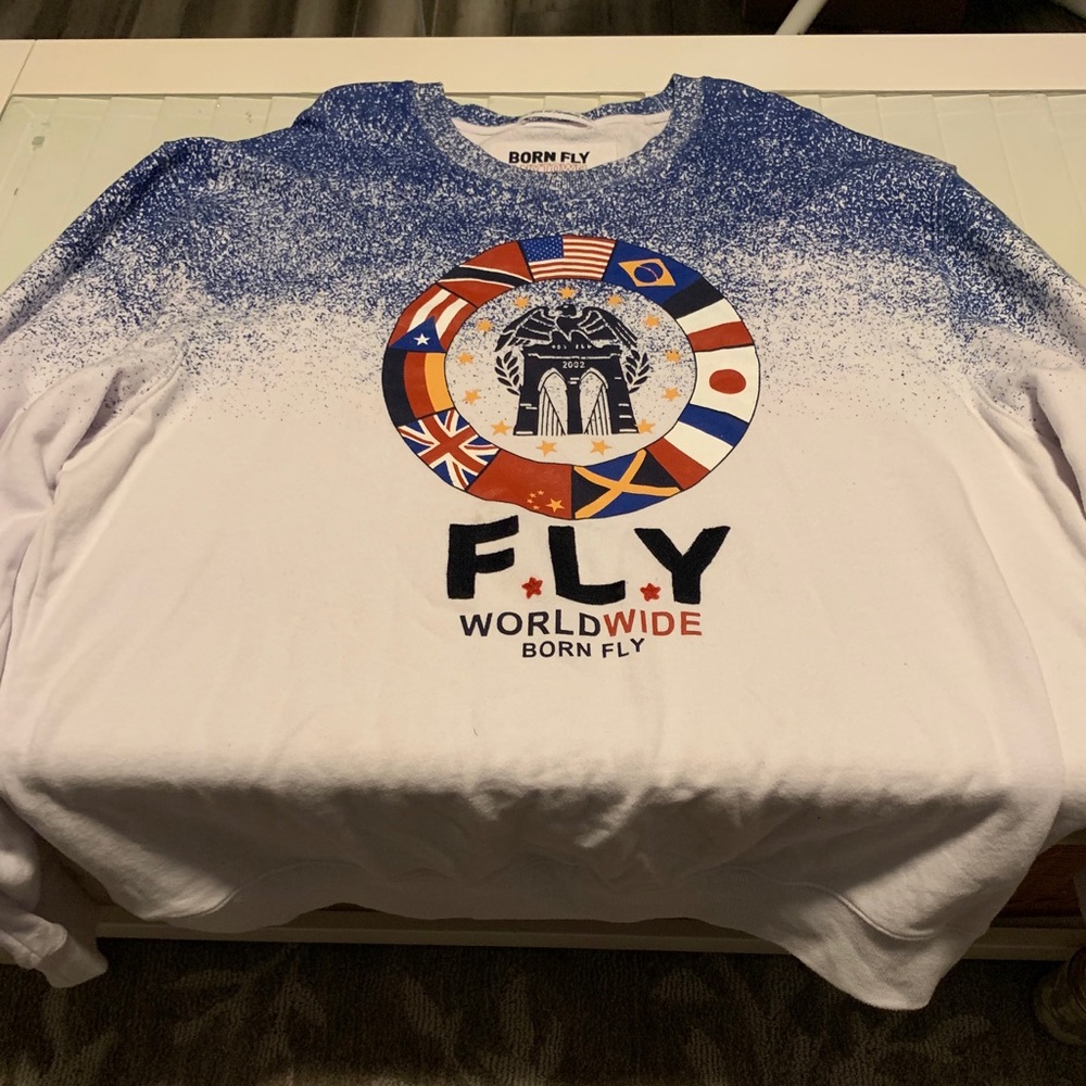 Sweatshirt with great detail and style soft warm